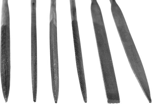 SE 6-Piece Needle File Set (140mm x 3mm Dia.) - 734NF in Saudi Arabia