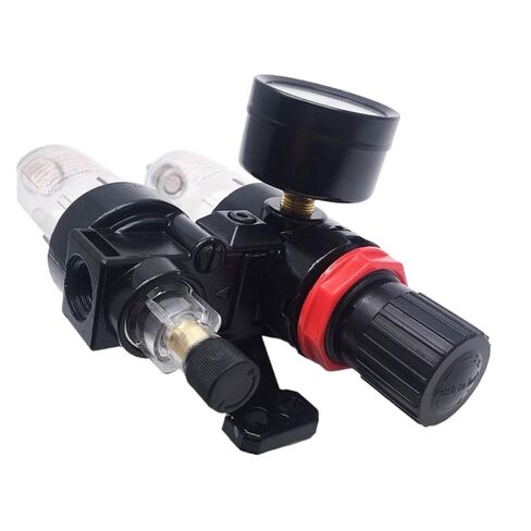 AFC2000 G1/4 ضاغط الهواء يستخدم زيت الهواء ومرشح فاصل المياه لتقليل منظم صمام تقليل الضغط (إضافة SM PM ، نواة النحاس) in Kuwait
