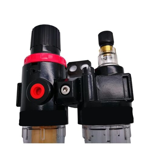 AFC2000 G1/4 ضاغط الهواء يستخدم زيت الهواء ومرشح فاصل المياه لتقليل منظم صمام تقليل الضغط (إضافة SM PM ، نواة النحاس) in Kuwait