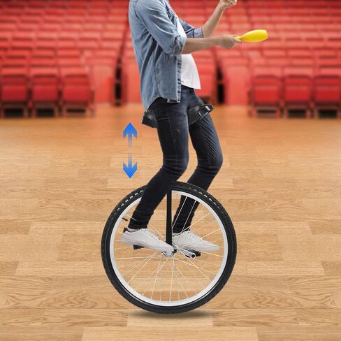 باكوكو 24 بوصة عجلات في الهواء الطلق أحادي الدراجة ، دراجة عجلات واحدة مع إطار فولاذي ممتاز ، إطار مضاد للتسرب ، ارتفاع قابل للتعديل ، تصاميم مضادة للانزلاق للبالغين ممارسة اللياقة البدنية في الهواء الطلق. in Kuwait