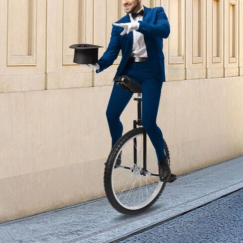 باكوكو 24 بوصة عجلات في الهواء الطلق أحادي الدراجة ، دراجة عجلات واحدة مع إطار فولاذي ممتاز ، إطار مضاد للتسرب ، ارتفاع قابل للتعديل ، تصاميم مضادة للانزلاق للبالغين ممارسة اللياقة البدنية في الهواء الطلق. in Kuwait