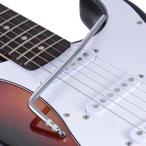 Guitar Whammy Bar 6 مم خيط Metal Tremolo Arm Direct insertion Style Arm Arm for thereals guitar tremolo system (Silver) in Saudi Arabia
