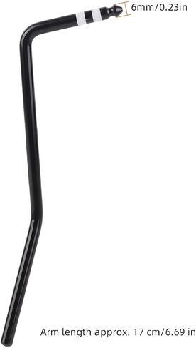 Guitar Whammy Bar 6 مم خيط Metal Tremolo Arm Direct insertion Style Arm Arm for thereals guitar tremolo system (Silver) in Kuwait
