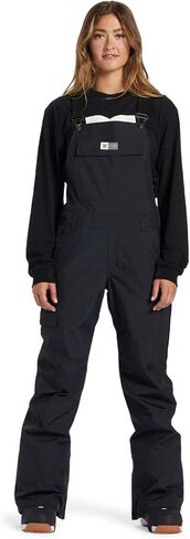 DC SHOING WIND SNOWBOAR BIB PANTS - Valiant BIB | أسود ، صغير in Kuwait