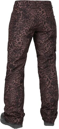 Volcom Women's Bridger Slim Fit Insulated Snowboard Pant Leopard in Saudi Arabia