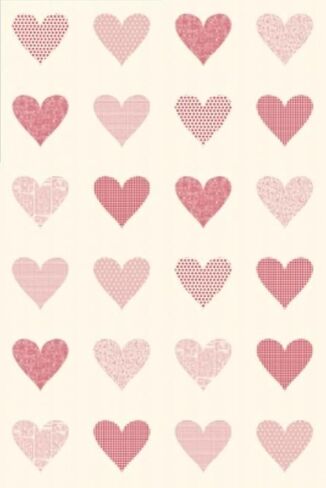 Moda Hearts Packaged Cheater Panel 36 "× 54" 55577-12P in Saudi Arabia