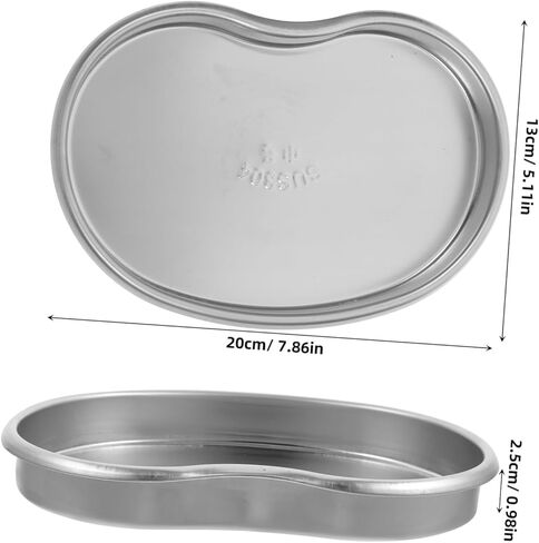 صينية أسنان من الفولاذ المقاوم للصدأ من قبل Pretyzoom لاستخراج الأسنان ، صينية صينية عالية الدقة مقاومة للاستخدام ومقاومة للتآكل لاستخدام الأسنان والمختبر in Kuwait