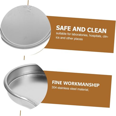 صينية أسنان من الفولاذ المقاوم للصدأ من قبل Pretyzoom لاستخراج الأسنان ، صينية صينية عالية الدقة مقاومة للاستخدام ومقاومة للتآكل لاستخدام الأسنان والمختبر in Kuwait