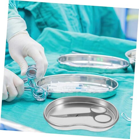 صينية أسنان من الفولاذ المقاوم للصدأ من قبل Pretyzoom لاستخراج الأسنان ، صينية صينية عالية الدقة مقاومة للاستخدام ومقاومة للتآكل لاستخدام الأسنان والمختبر in Kuwait