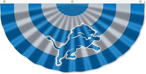 Detroit Lions Bunting Pleated Fan Banners in Saudi Arabia