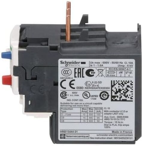 Square D SQDLRD06 SQ D LRD06 Overload Relay (TESYS D) CLA, Black in Kuwait