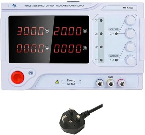 1PCS Laboratory 15V Adjustable 60A stabilized Voltage Workbench Switch Power Supply Testing Aging Maintenance Power Supply(UK,110V_15V 60A 10MV 10MA) in Saudi Arabia