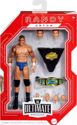 Mattel WWE Ultimate Edition John Cena 6 بوصة الشكل والملحقات مجموعة ، 10+ قطع تشمل رؤوس وأيدي قابلة للتبديل (Amazon Exclusive) in Saudi Arabia