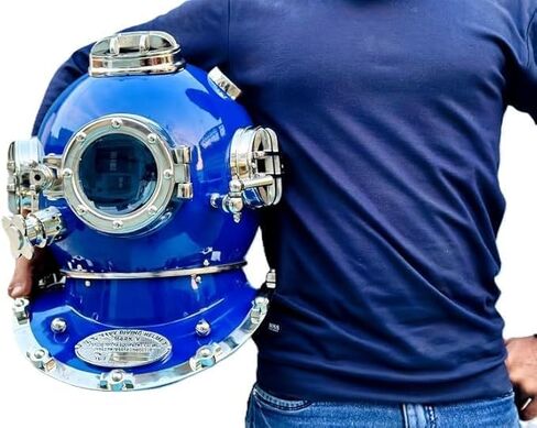 غوص خوذة الغوص البحري | غواصات البحرية الأمريكية الغواصين في البحرية البحرية الخوذة البحرية الزخرفية الزخرفية/الكروم in Kuwait