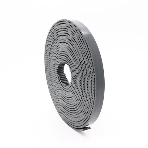 HTD 3M Open حزام متزامن بولي يوريثان الصلب PU 3M عرض حزام مفتوح 9 10 15 20 30 مم حزام توقيت HTD3M مع حزام الأساس الصلب (10 متر ، PU-Black_9mm) in Kuwait