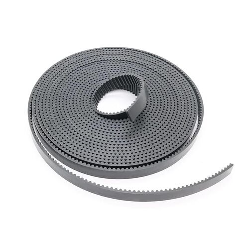 HTD 3M Open حزام متزامن بولي يوريثان الصلب PU 3M عرض حزام مفتوح 9 10 15 20 30 مم حزام توقيت HTD3M مع حزام الأساس الصلب (10 متر ، PU-Black_9mm) in Kuwait