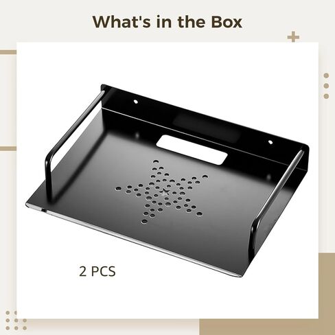 رف جدار الحائط 2 حزمة ، وقوس الألمنيوم الثقيل مع إدارة الكابلات والتنفيس in Kuwait