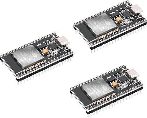 5pcs لوحة تطوير ESP ، Luirsay esp Devkit مع 2.4 جيجا هرتز WiFi + Bluetooth Dual Core ، CP2102 Chip ، ESP USB-C ، دعم AP/STA/AP + STA ، ل Arduino IDE (38Pin) in Kuwait