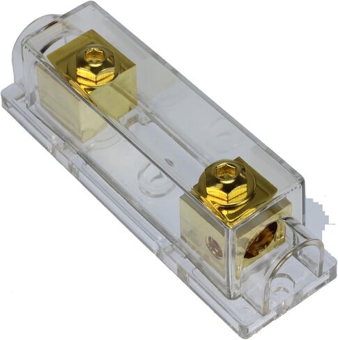 Voodoo Gold Plated ANL Fuse حامل 2/0 1/0 0 Gauge لا حاجة إلى محطات in Kuwait