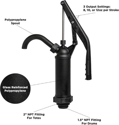 Froggys Fog Lever Action Action Pump و IBC Tote Pump - لمواد التشحيم ، المنظفات ، الغليكول ، الغليسيرين والكحول in Kuwait