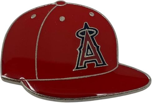 MLB Los Angeles Angels Sports Team Logo 4 Pin Set Franchise Timeline Collectible Throwback in Saudi Arabia