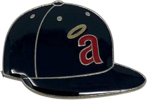 MLB Los Angeles Angels Sports Team Logo 4 Pin Set Franchise Timeline Collectible Throwback in Saudi Arabia