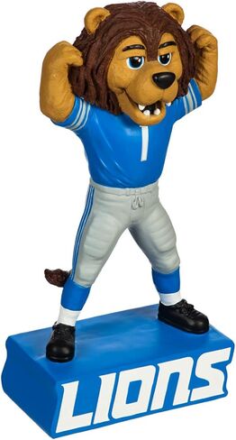 Team Sports America NFL Detroit Lions Fun Contlull Mascot تمثال يبلغ طوله 12 بوصة in Kuwait