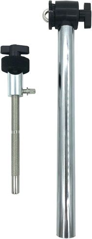 Electronic Drum Cymbal Mount Holder Metal Straight Cymbal Mounting Arm Percussion Electronic Cymbal Pad Boom Arm Compatible with Roland Electronic Drum Set Accessories in Saudi Arabia