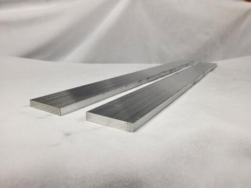 6061 شريط مسطح من الألومنيوم ، 1/4 "× 1-1/2" × 17 "، مخزون طويل ، صلبة ، صفيحة ، 2 عبوة in Saudi Arabia