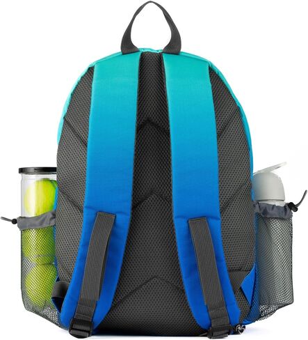 Kids Tennis Backpack, Boys and Girls Junior Bag, For Junior Tennis Rackets, Multiple Pockets with Shoe Compartment, Mesh Padded Straps in Saudi Arabia