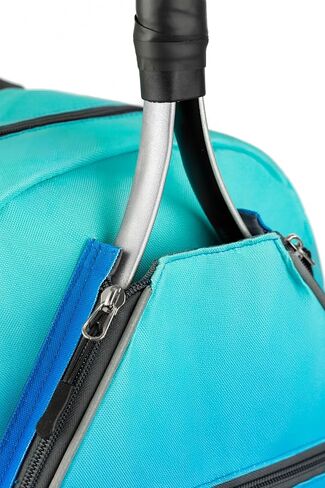 Kids Tennis Backpack, Boys and Girls Junior Bag, For Junior Tennis Rackets, Multiple Pockets with Shoe Compartment, Mesh Padded Straps in Saudi Arabia