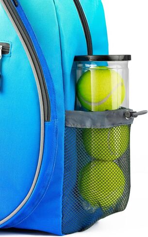 Kids Tennis Backpack, Boys and Girls Junior Bag, For Junior Tennis Rackets, Multiple Pockets with Shoe Compartment, Mesh Padded Straps in Saudi Arabia