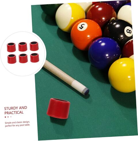 Besportble 6pcs billiard cue tip Shaper طاحونة محمولة مزدوجة على الوجهين لصيانة تجمع السنوكر الضرورية لعشاق البلياردو in Saudi Arabia