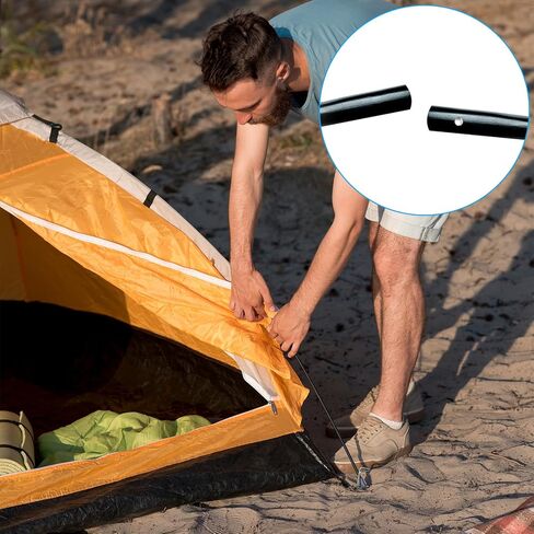 8PCS Kayak Paddle Spring Snap Clips Tent Pole Clips Stainless Steel Kayak Spring Snap Tube Locking Pin Clip Paddle Snaps for Camping Paddles Tent Pole in Saudi Arabia