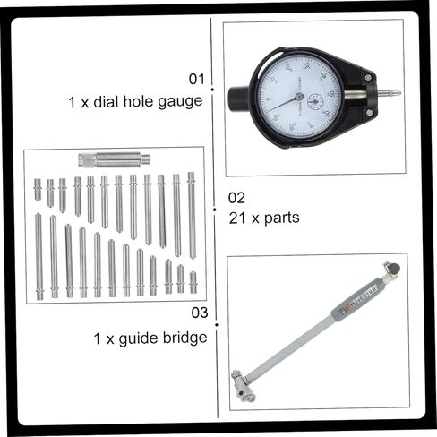 Pretyzoom Gauge Telescoping المقياس الداخلي الدقة دليل القياس اليدوي in Kuwait