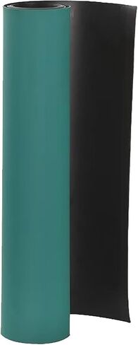 Prevent Static Desk Mat Rubber Mat, High Temperature Resistant PVC Electrostatic Rubber, Green Laboratory Work Maintenance Tablecloth(60x120cm/23.6x47.2in) in Saudi Arabia