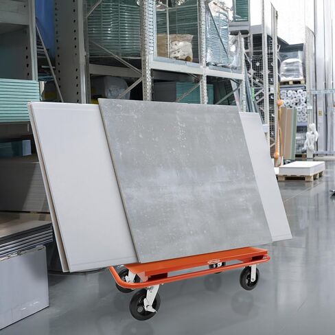 Gyptool Heavy Dray Drywall Sheet Cart & Panel Dolly - Orange in Saudi Arabia