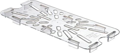 Cambro 30CWD135 Camwear Clear Drain Shelf لـ 1/3 أحواض الطعام in Saudi Arabia