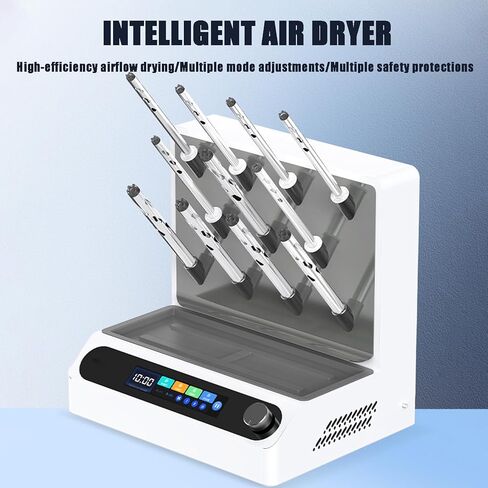 رف تجفيف الأواني الزجاجية المختبر ، مجفف تدفق الهواء الذكي ، شاشة تعمل باللمس والتحكم في المقبض ، للأواني الزجاجية المختبرية والزجاجات in Kuwait