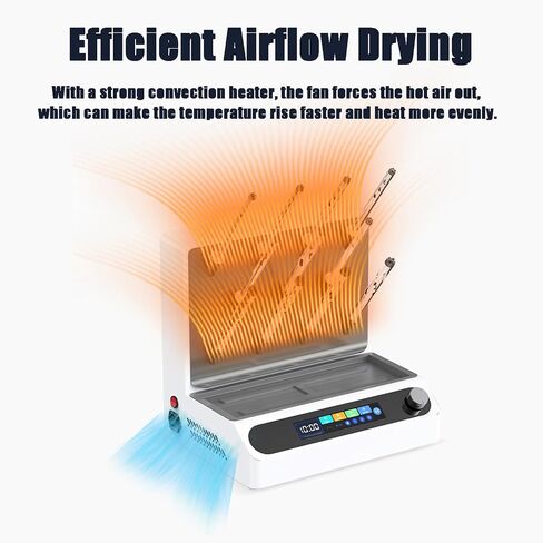 رف تجفيف الأواني الزجاجية المختبر ، مجفف تدفق الهواء الذكي ، شاشة تعمل باللمس والتحكم في المقبض ، للأواني الزجاجية المختبرية والزجاجات in Kuwait