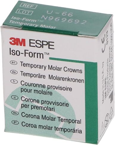 3M ESPE 3M-U66 ISO-Form First Molar Crown ، أعلى اليمين (حزمة 5) in Saudi Arabia