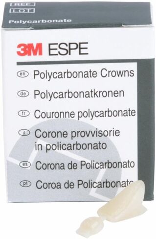 3M ESPE 3M-P53 Polycarbonate Crown ، ثاني bicuspid (حزمة 5) in Saudi Arabia