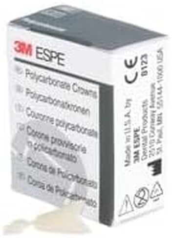 3M ESPE 3M-P53 Polycarbonate Crown ، ثاني bicuspid (حزمة 5) in Saudi Arabia