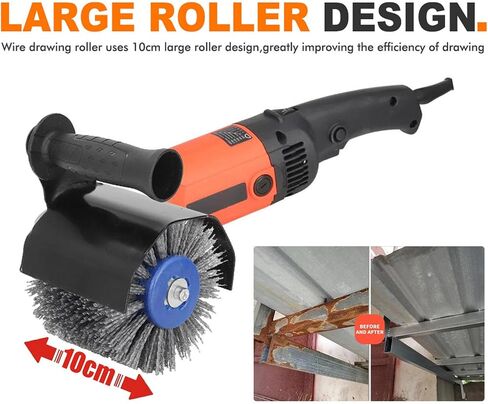 Burnishing Polishing Machine Attachment M10 Angle Grinder Drawing Wheel Multifunctional Power Tool Accessory for Stainless Steel Wood Metal Polishing in Saudi Arabia