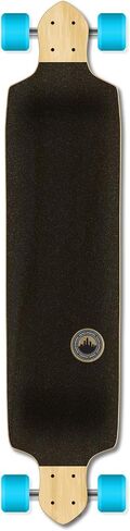 yocaher المنسدلة الكاملة Longboard 41.25 "× 10" خشب القيقب مع شريط قبضة أسود قسط. بناء لركوب الطراد ، والنحت ، والتجول وركوب الهبوط in Kuwait