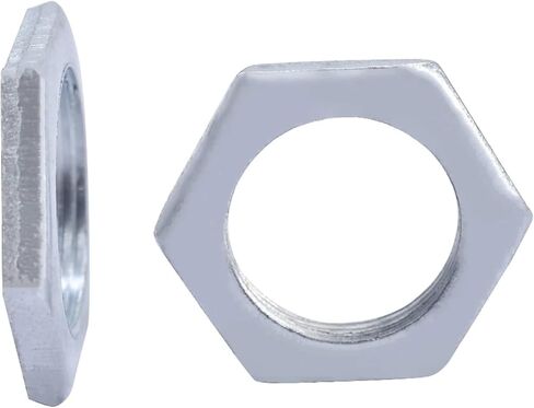 M6 M8 M10 M12 M14 M16 M18 Hexagon Thin Nut Nut Sway Tooth Ultra-Shin Nuts Senxagonal مسطح صغير (M18x1.5x3 (5pcs)) in Saudi Arabia