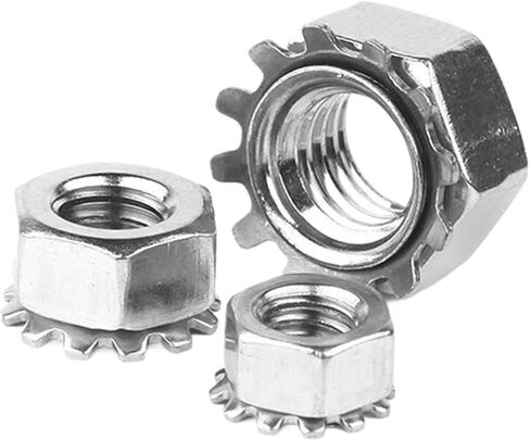 M3 M4 M5 M6 M8 M10 K NUTS 304 Stainless Steel Multi-Tooth Flower Nut 3-40pcs (M6-15pcs) in Saudi Arabia