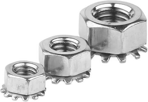 M3 M4 M5 M6 M8 M10 K NUTS 304 Stainless Steel Multi-Tooth Flower Nut 3-40pcs (M6-15pcs) in Saudi Arabia