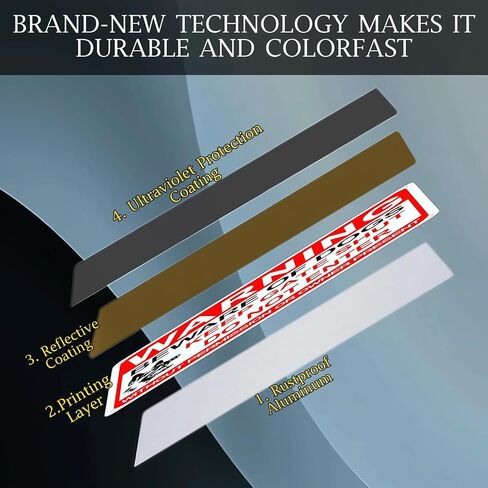 4 حزمة حذرة من علامة الكلب ، 12 × 8 بوصات ، مع مادة عاكسة ، شعار معدني مضاد للألومنيوم ، الحفاظ على الأبواب مغلقة ، خاصية خاصة دون علامات التسلل ، دائمة/مقاومة للطقس in Kuwait