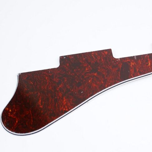 4ply Jazz Archtop Guitar Guitar Pickguard يناسب ES 335 نسخة قصيرة ، سلحفاة حمراء in Kuwait